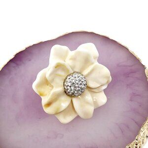 Lele Sadoughi Gardenia Ring
